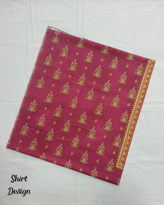 Maria Digital Premium Slub Cotton 3pc by Imwaj