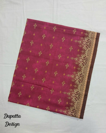 Maria Digital Premium Slub Cotton 3pc by Imwaj