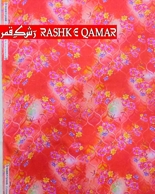 Rashk-e-Qamar Digital Linen Coords - Nagina Cotton Emporium