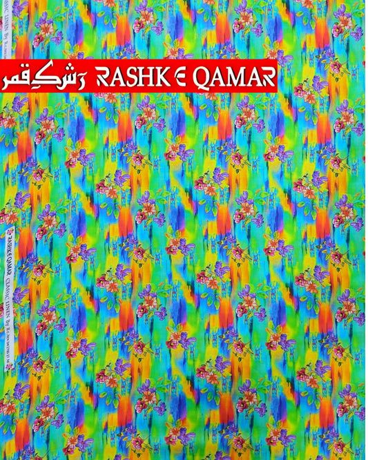 Rashk-e-Qamar Digital Linen Coords - Nagina Cotton Emporium