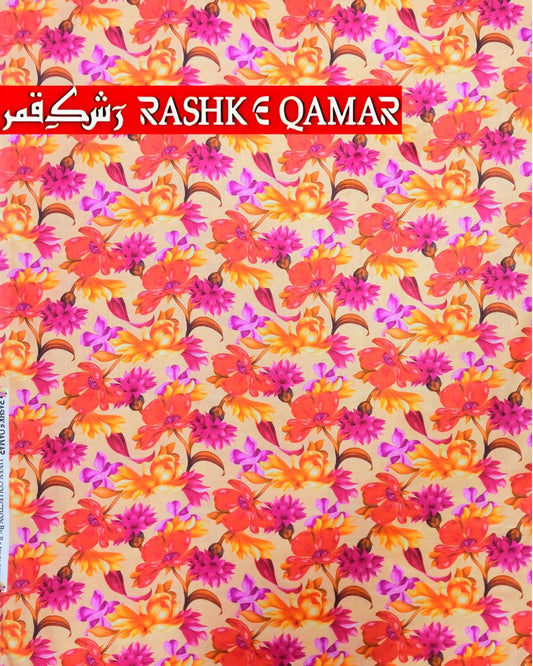 Rashk-e-Qamar Digital Linen Coords - Nagina Cotton Emporium