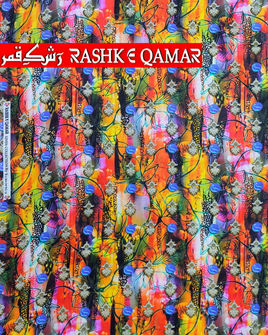 Rashk-e-Qamar Digital Linen Coords - Nagina Cotton Emporium