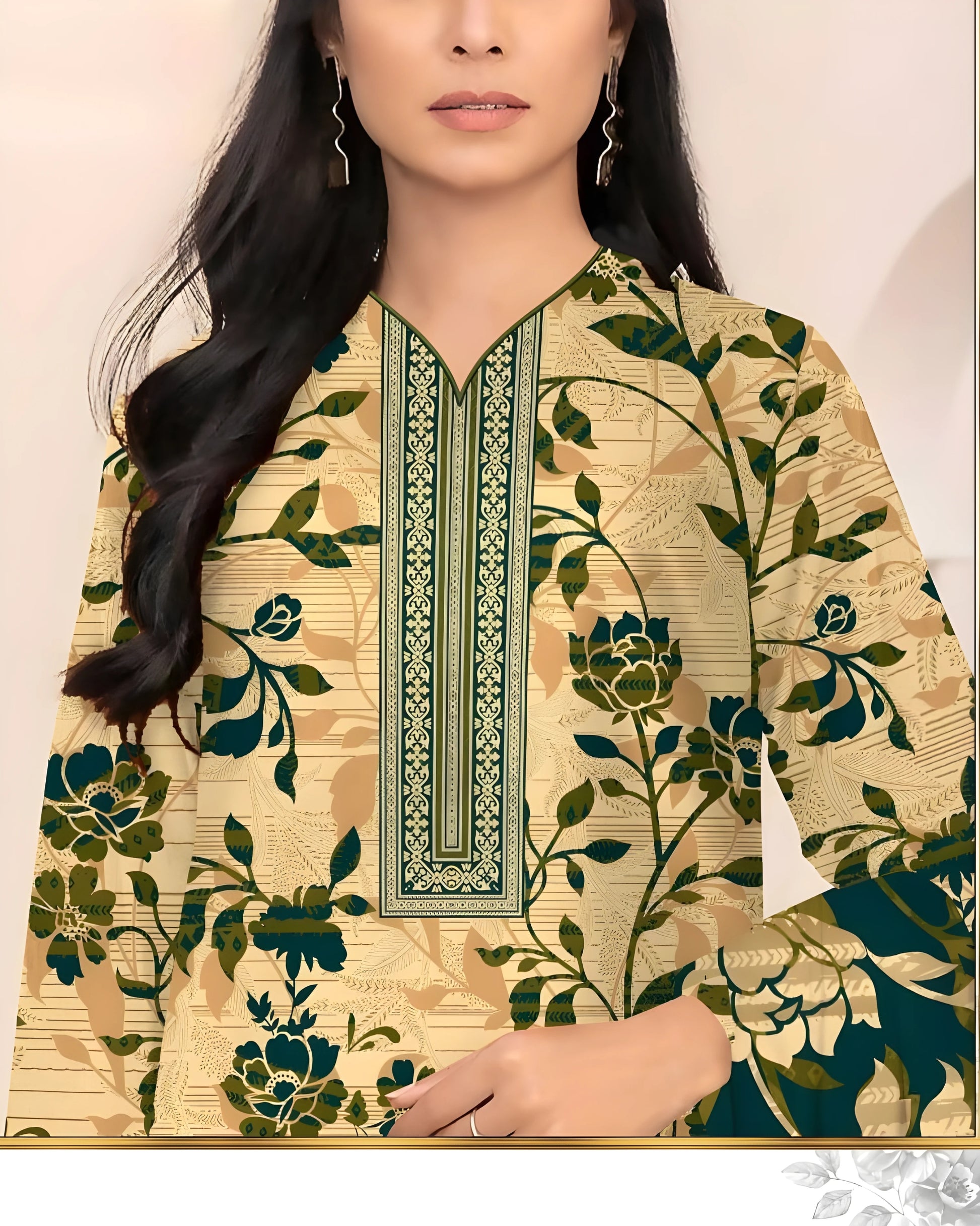 Kashish Classic Cotton 3pc – Al-Hamra Textiles - Nagina Cotton Emporium