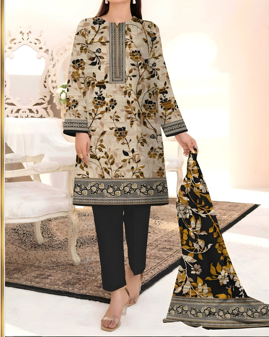Kashish Classic Cotton 3pc – Al-Hamra Textiles - Nagina Cotton Emporium