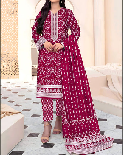 Kashish Classic Cotton 3pc – Al-Hamra Textiles - Nagina Cotton Emporium