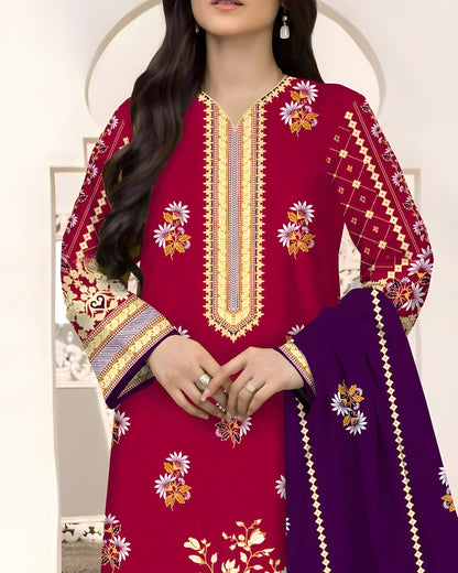 Kashish Classic Cotton 3pc – Al-Hamra Textiles - Nagina Cotton Emporium