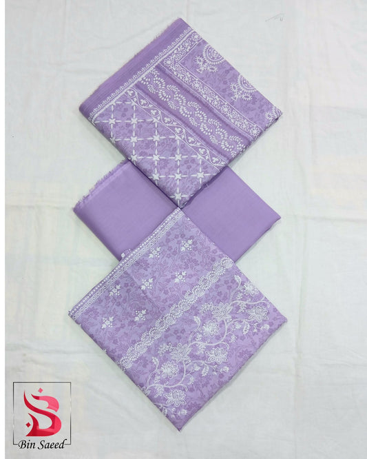 Bin Saeed Digital Lawn 3PC
