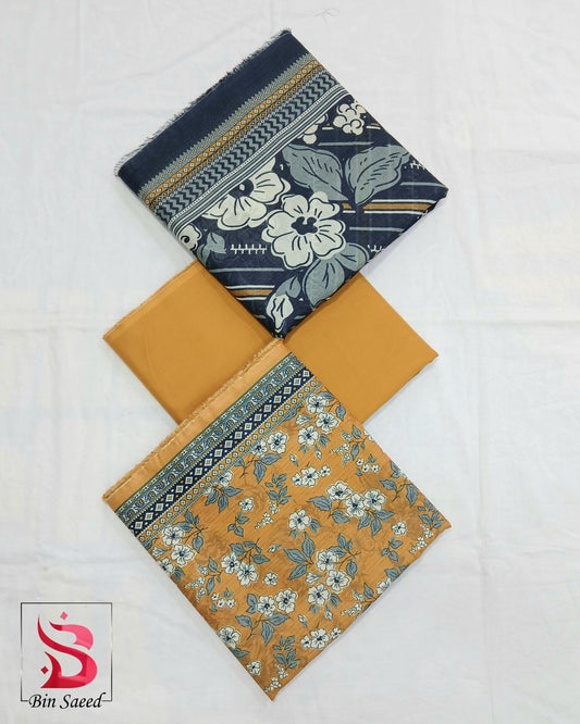Bin Saeed Digital Lawn 3PC