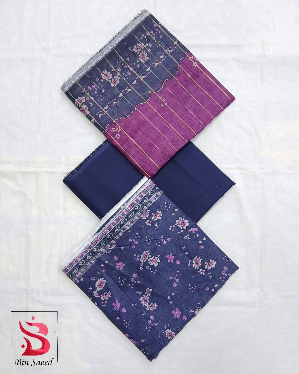 Bin Saeed Digital Lawn 3PC
