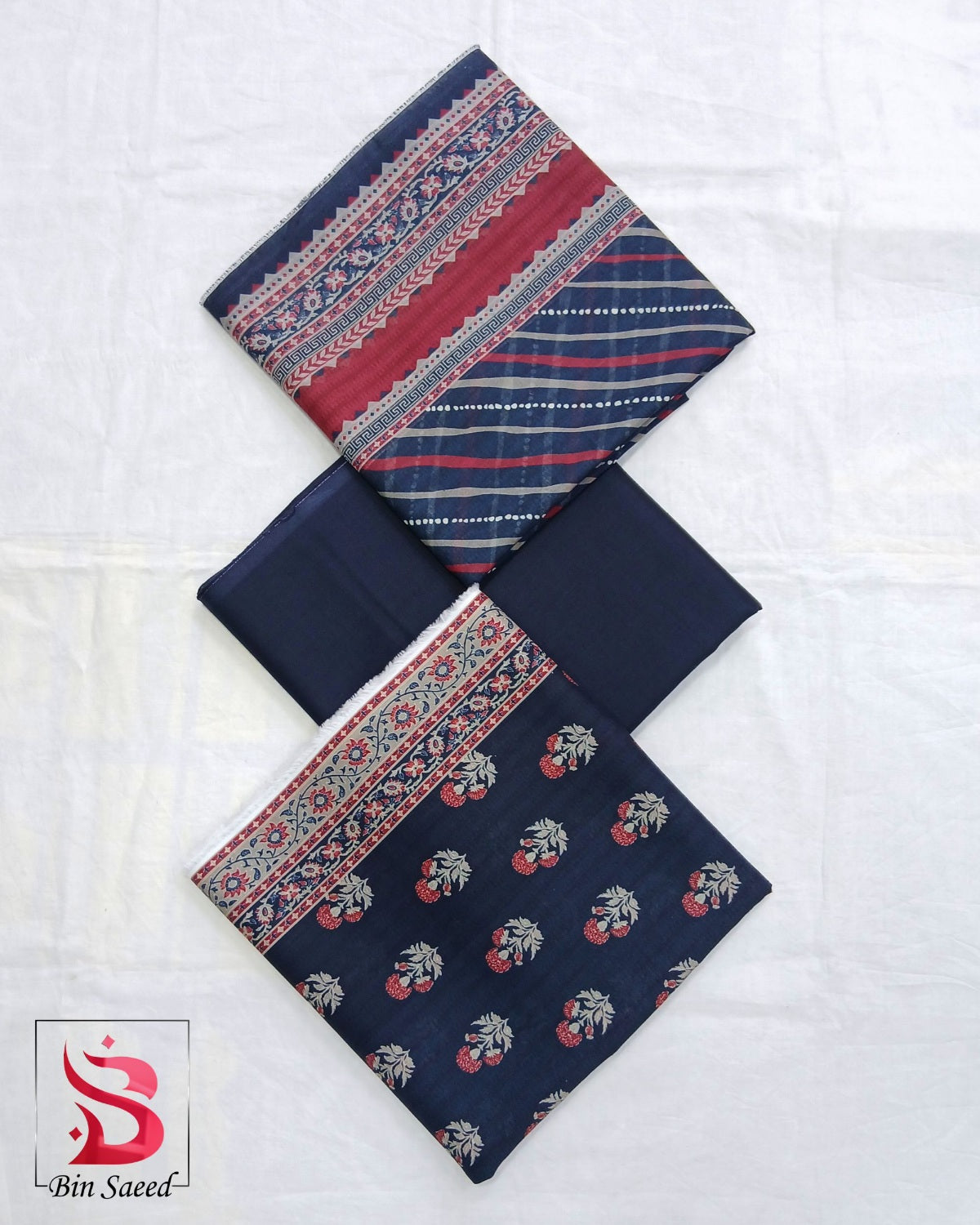 Bin Saeed Digital Lawn 3PC