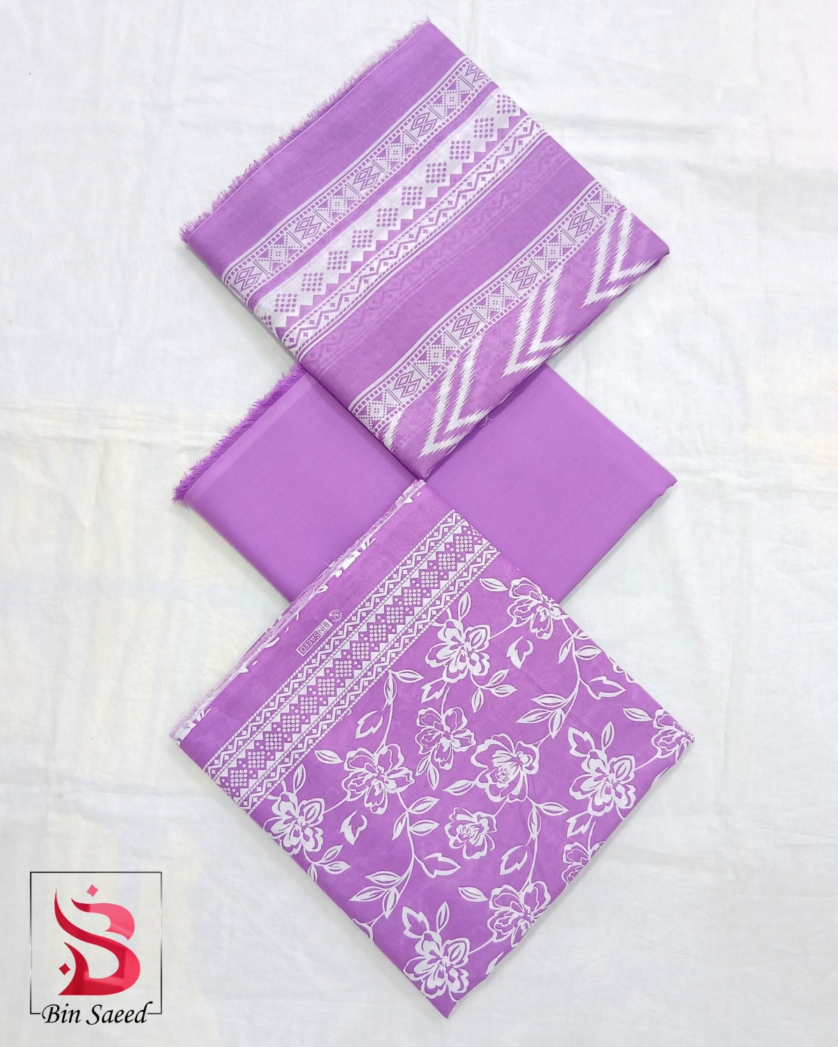 Bin Saeed Digital Lawn 3PC