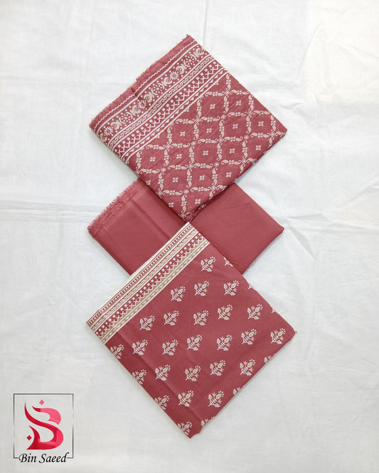 Bin Saeed Digital Lawn 3PC
