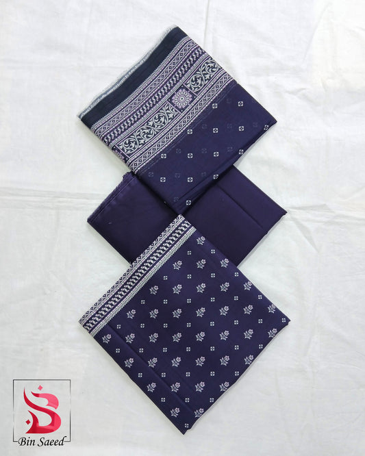 Bin Saeed Digital Lawn 3PC