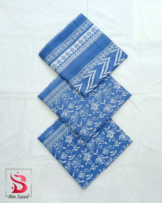 Bin Saeed Digital Lawn 3PC