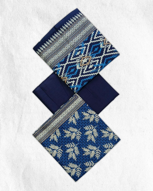 Rimsha Classic Cotton 3pc by Ajwa Textiles | D1209-A