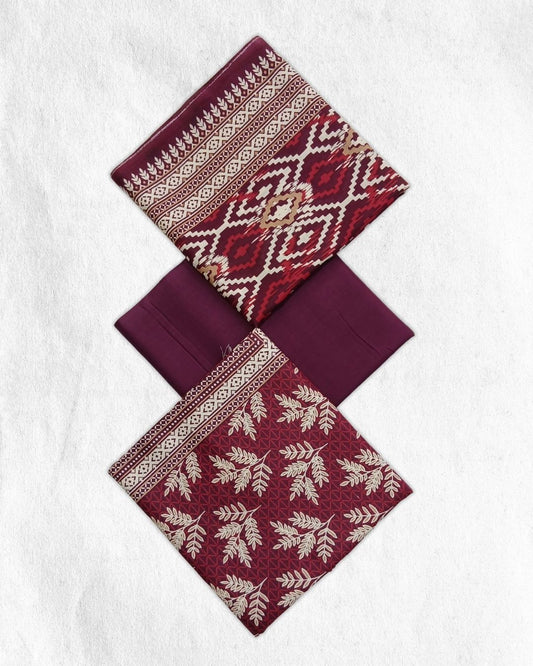 Rimsha Classic Cotton 3pc by Ajwa Textiles | D1209-B