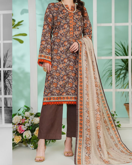Daman Exclusive Lawn D-808