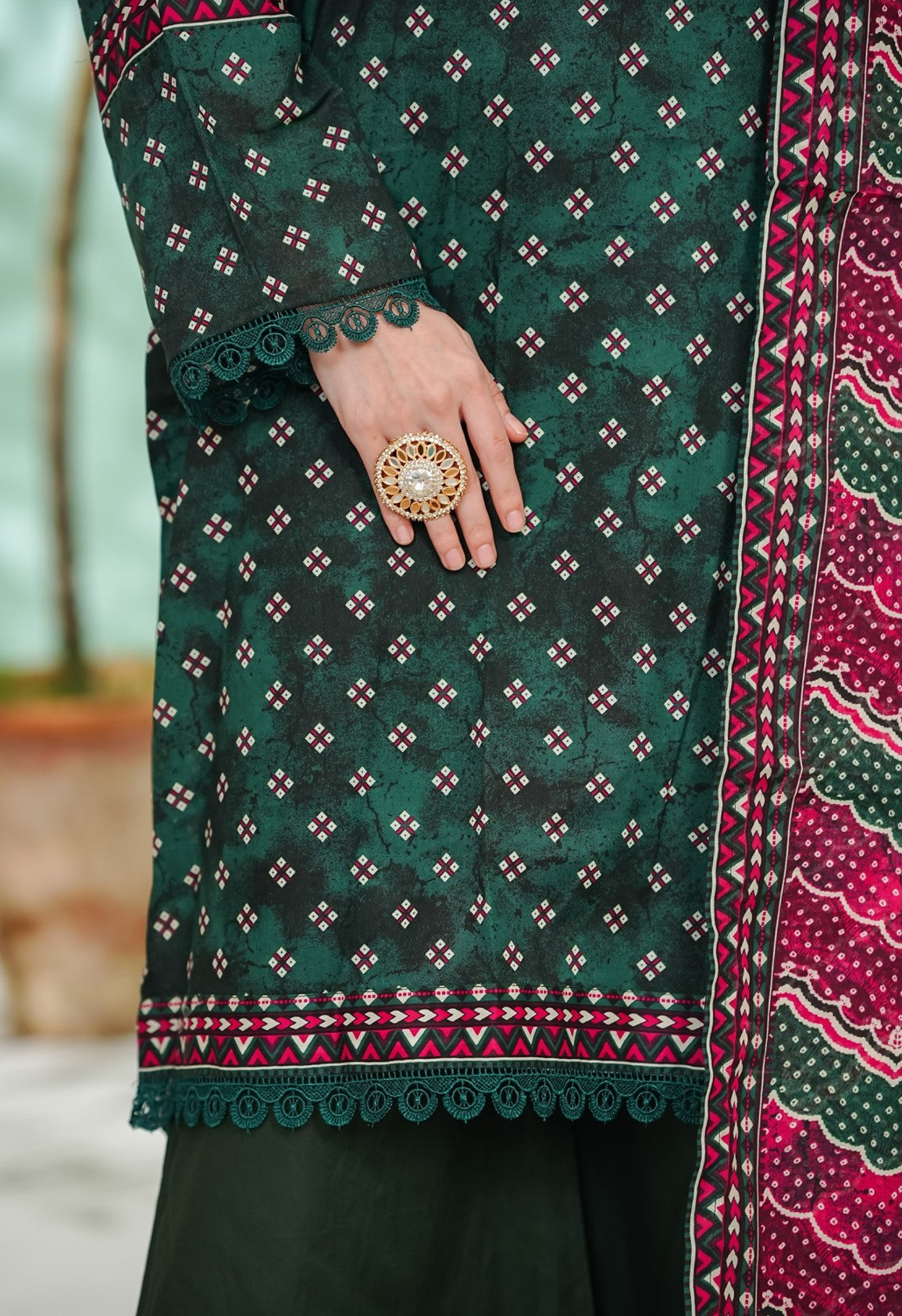 Daman Exclusive Lawn D-809