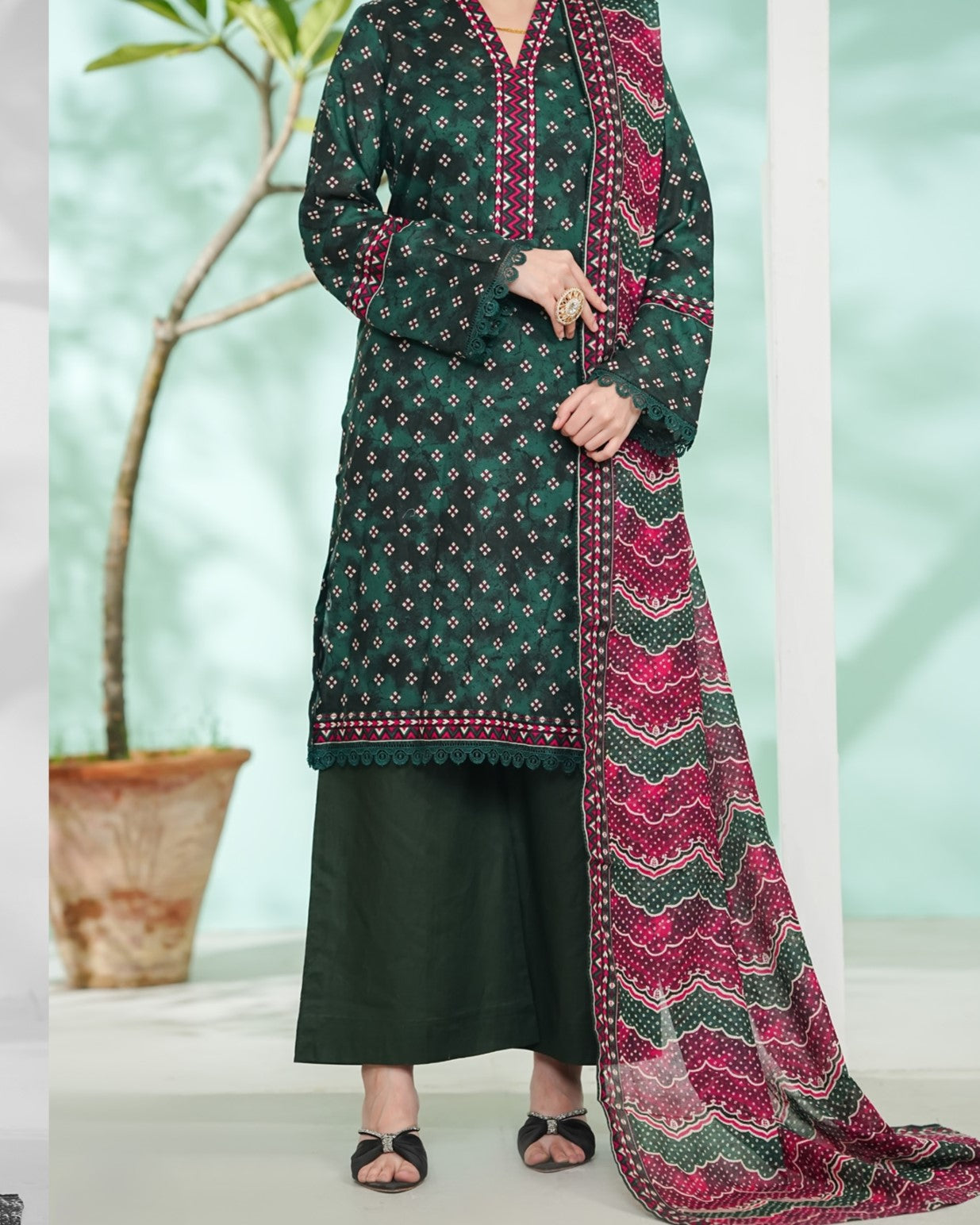 Daman Exclusive Lawn D-809
