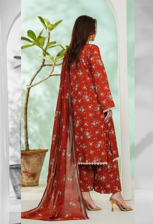 Daman Exclusive Lawn D-814