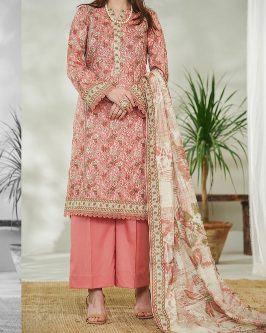 Daman Exclusive Lawn D-729