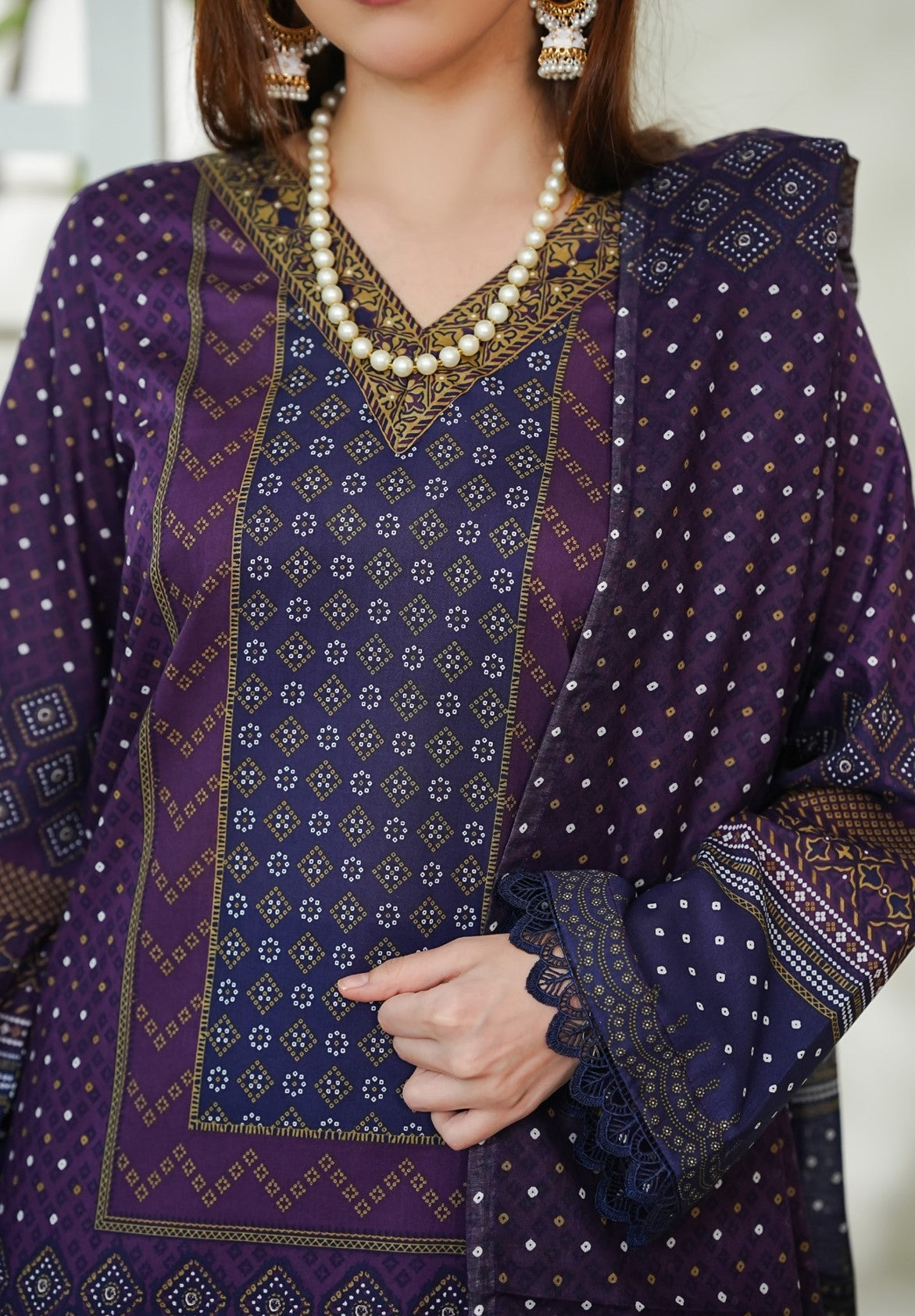 Daman Exclusive Lawn D-728