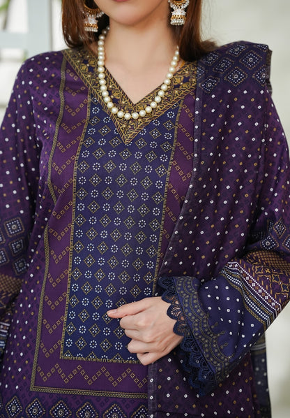 Daman Exclusive Lawn D-728