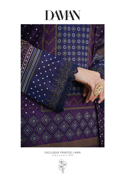 Daman Exclusive Lawn D-728