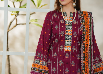 Daman Exclusive Lawn D-730