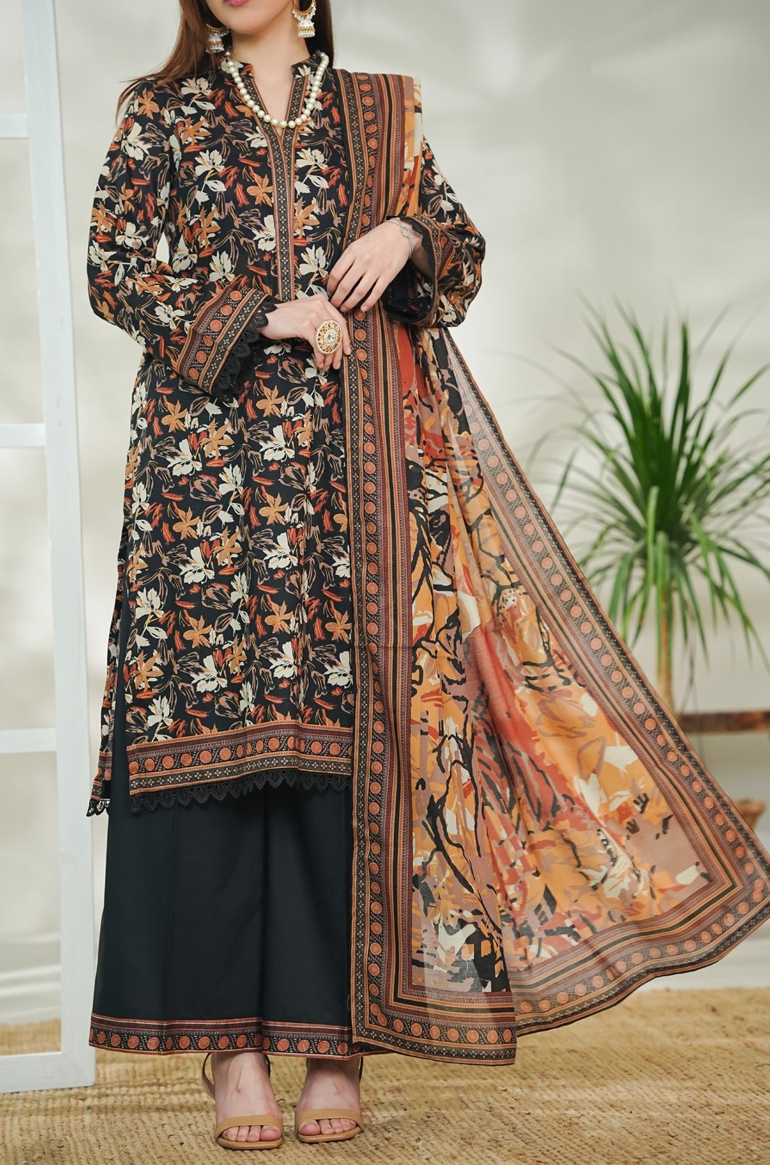 Daman Exclusive Lawn D-732
