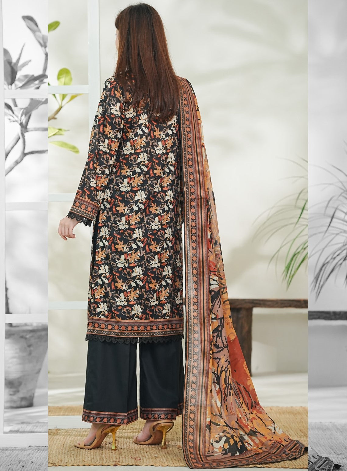 Daman Exclusive Lawn D-732
