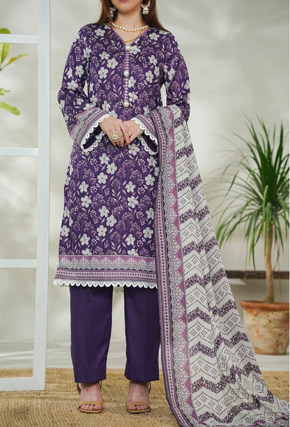 Daman Exclusive Lawn D-733