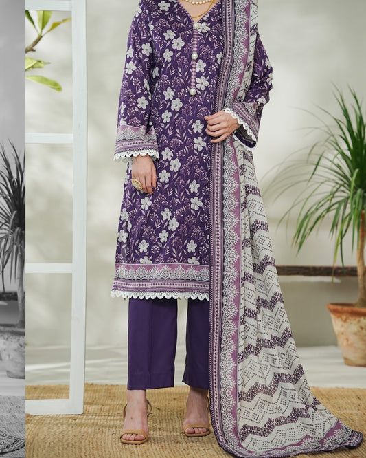 Daman Exclusive Lawn D-733