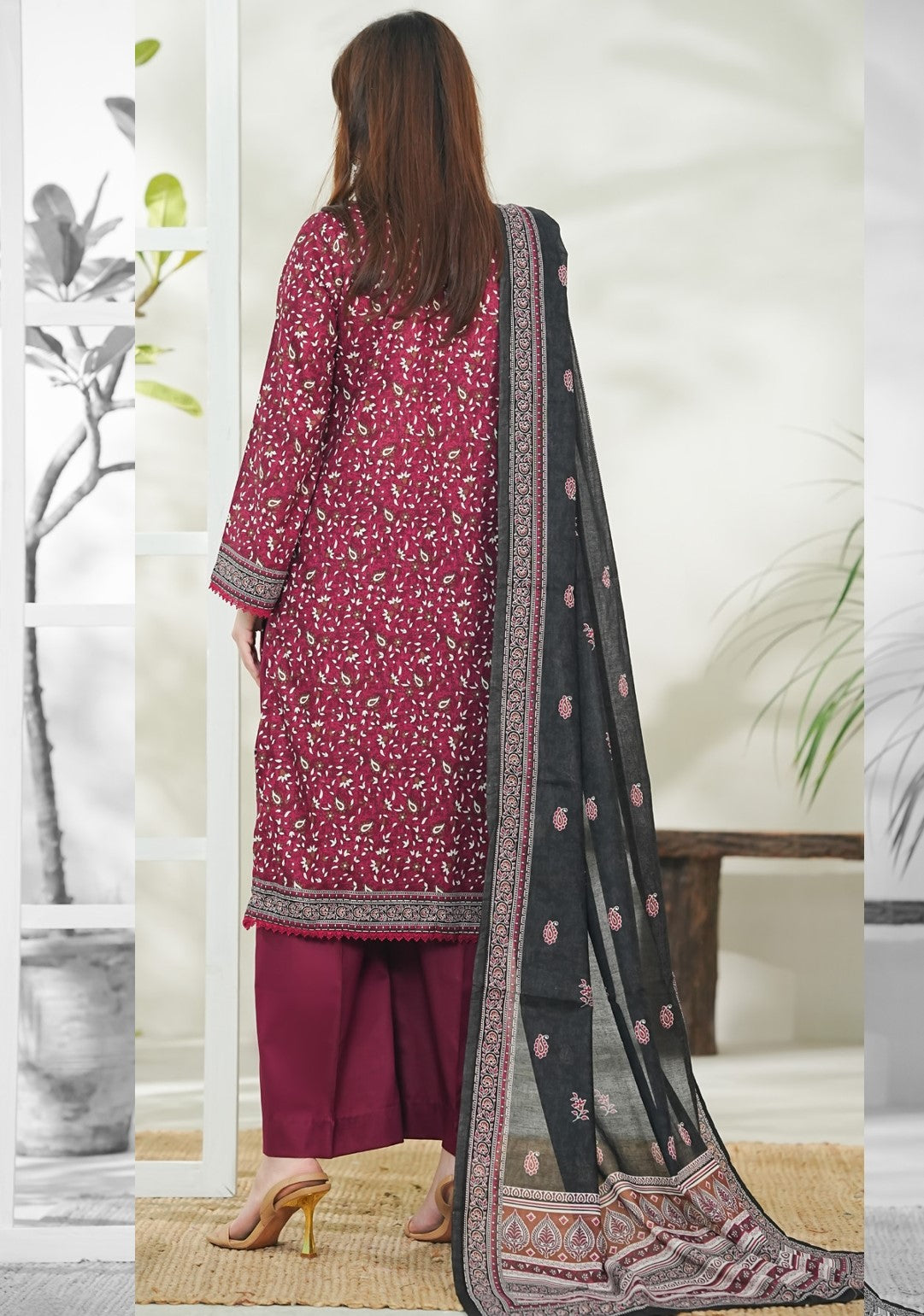 Daman Exclusive Lawn D-735