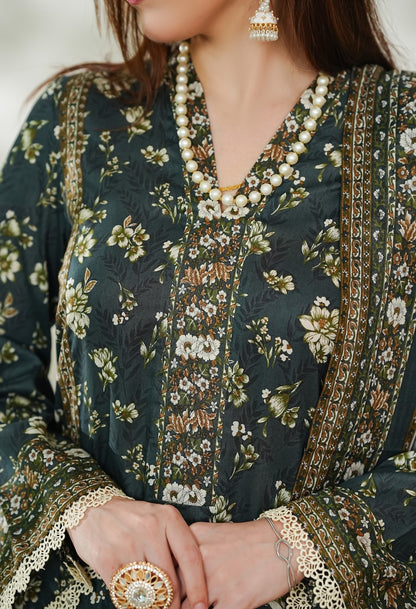 Daman Exclusive Lawn D-734