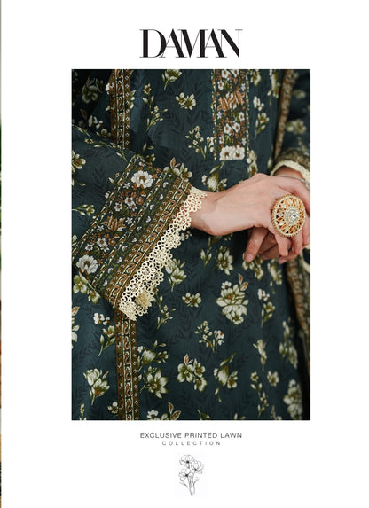 Daman Exclusive Lawn D-734