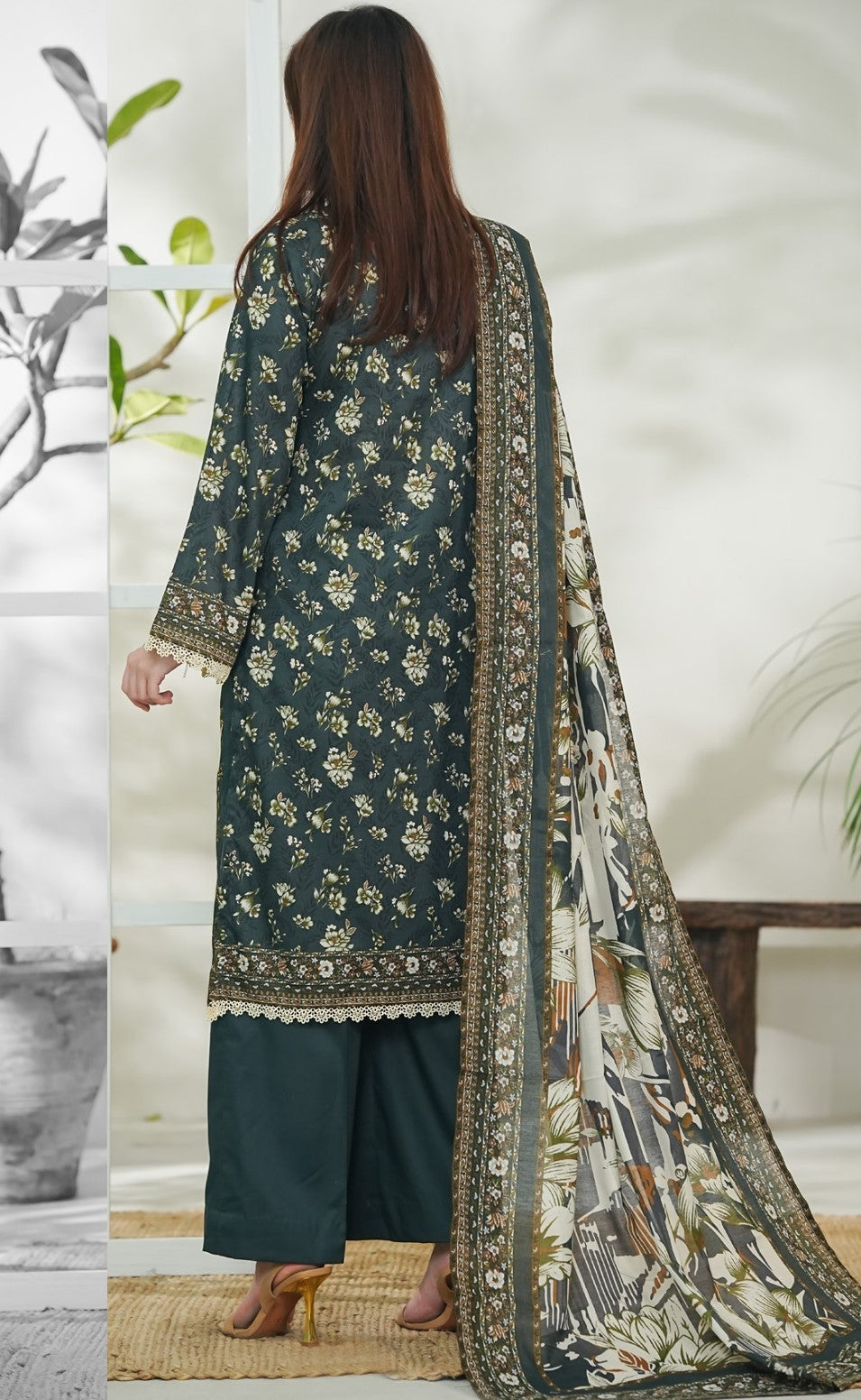 Daman Exclusive Lawn D-734