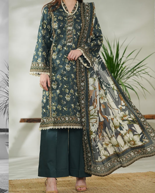 Daman Exclusive Lawn D-734