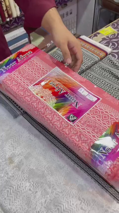 Noor Afroz Linen 3pc by Al-Hamra Textiles
