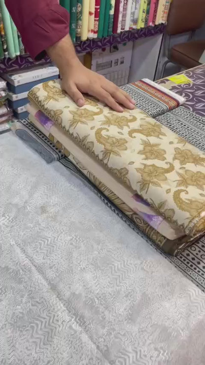 Noor Afroz Linen 3pc by Al-Hamra Textiles