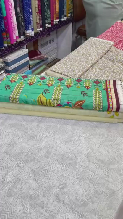 Virsa Jacquard Lawn 3pc Unstitched Suit by Imwaj
