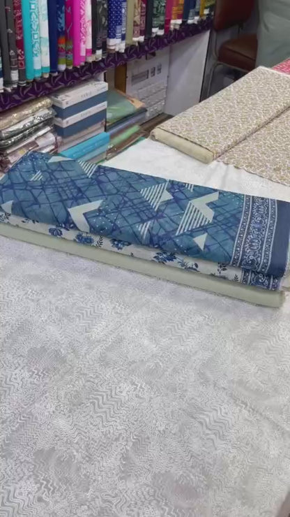 Shahkar Digital Bana Dora Lawn 3PC by VS Textiles